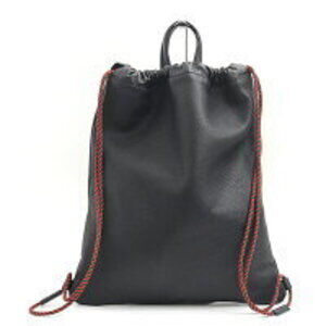 Gucci logo backpack closure black Sherry drawstring bag Line